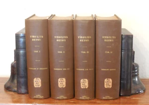 1793 P. Virgili Maronis Opera Varietate Lectionis 4-Vol. Set von Heyne HB Virgil - Bild 1 von 16