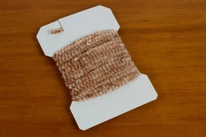 Chenilla abigarrada, tamaño mediano para atar moscas - café / blanco - Imagen 1 de 1