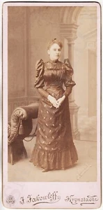 1893 Imperial Rusia Olga Greve Hija del Vicealmirante de la Flota Imperial Greve - Imagen 1 de 2