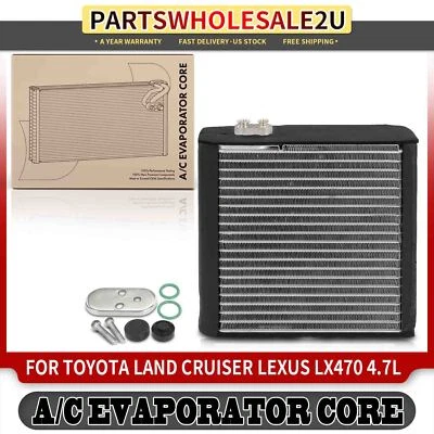 1x Núcleo evaporador de aire acondicionado para Toyota Land Cruiser Lexus LX470 1998-2007 V8 4,7 L Foto 1 de 4