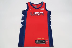 Nike Womens XS Blank Olympics USA Basketball Jersey DD1568-611 Rare Limited - Picture 1 of 12