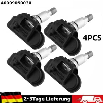 4x Tire Pressure Sensor TPMS A0009050030 For Mercedes W212 W205 W447 TPMS Sensor - Image 1 of 4