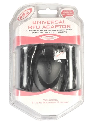 NEW Intec Universal RFU Adapter Connects XBOX, PS2, XBOX 360, & Gamecube to TV - Image 1 of 4