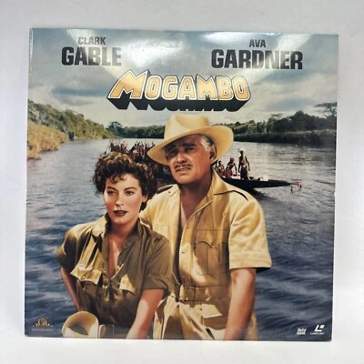 Mogambo Laserdisc Clark Gable Ava Gardner Extended Play Factory Sealed - Imagem 1 de 4