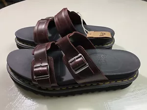 Doc Martens Myles Men Size 13 US Brown Leather Outdoor Strappy Sandals NEW Doc’s - Picture 1 of 7