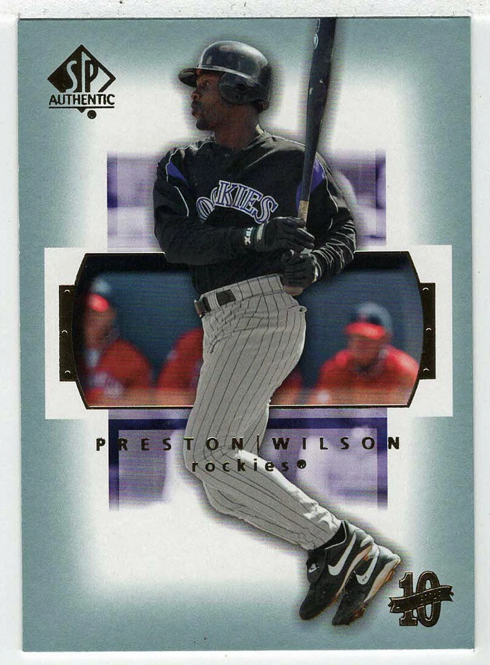 Preston Wilson - Colorado - 2003 Upper Deck SP Authentic Baseball # 90 Mint - Image 1 of 1