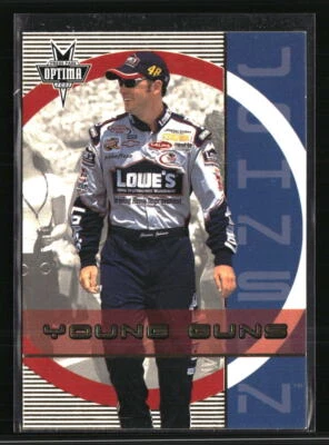 Jimmie Johnson 2002 Press Pass Optima Young Guns #G47 Racing Card - Image 1 of 2