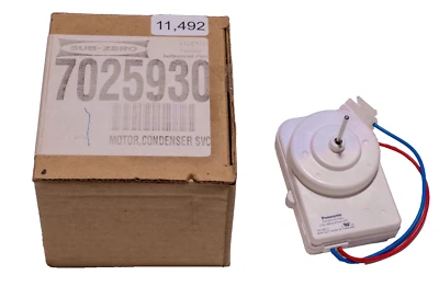 Sub-Zero 7025930 Refrigerator Panasonic Condenser Fan Motor FDQR10752L - Image 1 of 2