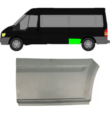 Guardabarros para Ford Transit Larga Distancia entre Ejes 2000-2013 Trasero Izq - Imagen 1 de 3