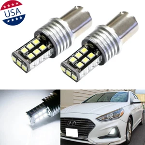 Bombillas DRL 2018 para Hyundai Sonata SE/Eco Super Blanco LED de funcionamiento diurno - Imagen 1 de 6