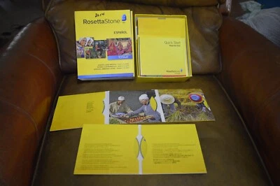 Rosetta Stone Espanol Spanish Latin America Levels 1 - 4 No Head Set - Image 1 of 4