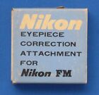 Genuine Nikon eyepiece correction (-4) for Nikon FM