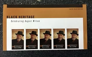 2021USA Forever August Wilson - Black Heritage - Header Block of 5 mint - Picture 1 of 1