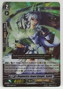 Bushiroad Cardfight Vanguard Dogmatize Jewel Knight, Sybill BT10/S09EN SP - Picture 1 of 2