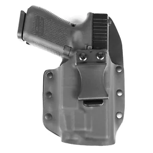 Springfield - IWB Tactical Hybrid Holster - Olight Baldr Mini - Matte Black - Picture 1 of 5