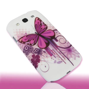 Design No.6 Back Cover Case für Samsung i9300 Galaxy S3 + Displayschutzfolie - Picture 1 of 1