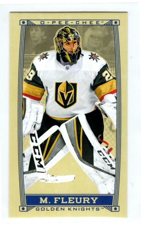 2019-20 O-Pee-Chee Caramel Minis #C10 Marc-Andre Fleury (ref 181027) - Image 1 of 1