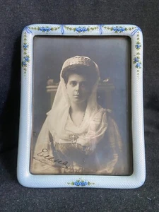  Royal presentation silver enamel frame Grand Duchess Elena Vladimirovna Russia - Picture 1 of 9