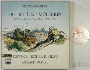 HMV ELECTROLA ED.1 (ASD) FISCHER-DIESKAU SCHUBERT MULLERIN 2LP SME 91187/88 NM - Picture 1 of 4
