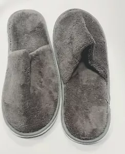 Großhandel dunkelgrau Korallen Spa Freizeit Urlaub Hotel geschlossene Zehenpartie Hausschuh 29 cm UK8 - Bild 1 von 1