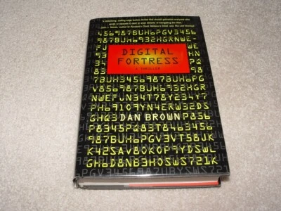 Dan Brown Digital Fortress 1st Edition, True 1st Printing, Not price-clipped Foto 1 de 4