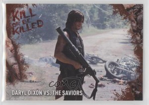 2016 Topps The Walking Dead Survival Box Rotten 15/25 Daryl Dixon vs Saviors a4e