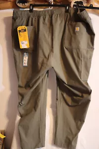 Carhartt Green Force Womens 3X Relaxed Fit Ripstop Work Pant New W/Tags - Picture 1 of 11