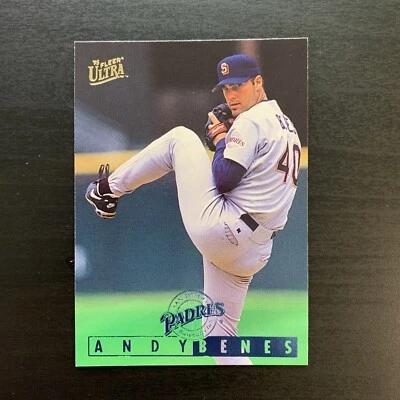 Andy Benes #232 1995 Fleer Ultra San Diego Padres Baseball Card MLB NM - Image 1 of 2
