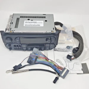 OEM Chrysler AM FM Radio Stereo Tape Cassette PART# P56038588AM w/ Wire Adapter - Bild 1 von 11