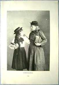 TIPOS DE CALLES DE CIUDADES AMERICANAS: "Escolelas", foto, 1896., #33 - Imagen 1 de 1