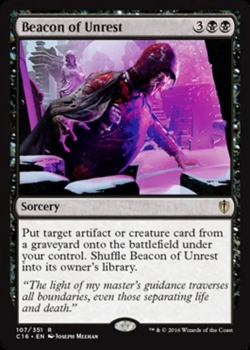 Beacon of Unrest - Commander 2016 #107/351 MTG Magic The Gathering - Image 1 of 1