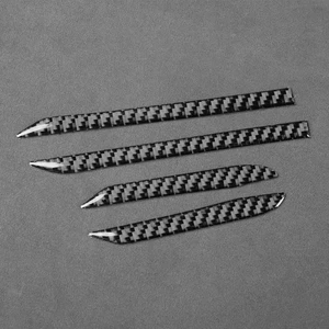 Car Door Stereo Speaker Strips Trim Real Carbon Fiber for Honda CRV 2017-2021 - Picture 1 of 11