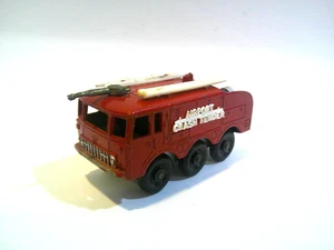 Matchbox 63 Foamite Crash Tender - Vintage 1960s Lesney Airport Fire Engine - Picture 1 of 7