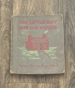Vintage THE LITTLE BOY & HIS HOUSE - BONE & ADSHEAD - 1937 CADMUS BOOKS Hardback - Picture 1 of 6