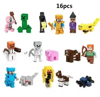 Minecraft Figuren Set Action Minifiguren 13-29Stk. / Spielzeug Bausteine Kinder - Bild 1 von 3