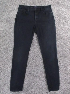 NYDJ Jeans Womens 12 Black Legging Lift Tuck Technology High Rise USA 31x30 - Image 1 of 4