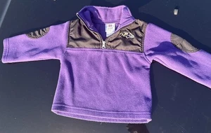 Team Apparel Baltimore Ravens Fleece Jacket 3T - Picture 1 of 4