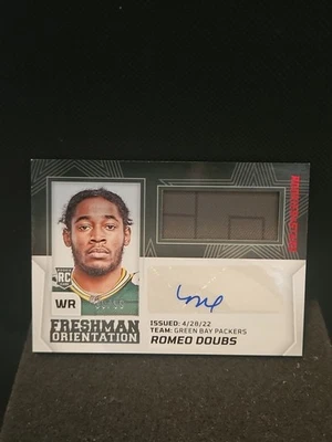 Romeo Doubs- 39/99 2022 RPA-AUTO ROOKIES & STARS FRESHMAN ORIENTATION RED RC🔥✅ - Image 1 of 4