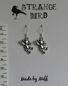 My teddy! earrings bear bears teddies toy cute funky - Foto 1 di 1