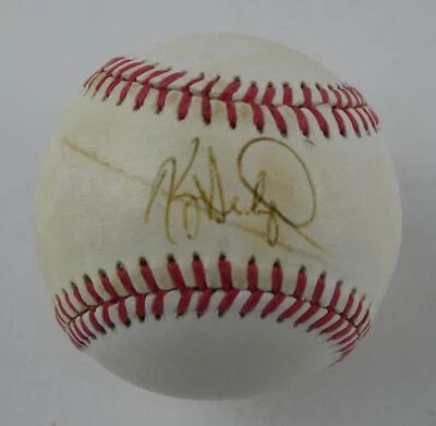 Kevin Seitzer Firmado Rawlings AL Béisbol Milwaukee Brewers Autografiado Foto 1 de 4