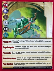 Bakugan Friendly Fire - Tarjeta de puerta - Multi idioma internacional UE - BA538 - Imagen 1 de 1