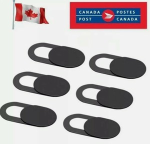 6Pcs WebCam Camera Privacy Cover Shutter Plastic Sticker Slider Security Laptop