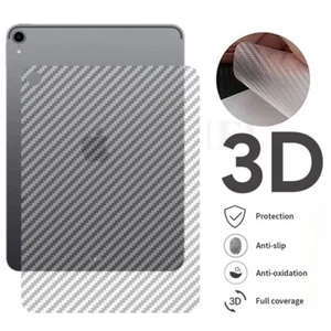 iPad Air 4/5 2020/2022 Skin Back Film Carbon Fiber Protective Sticker Clear 1pc - Picture 1 of 3