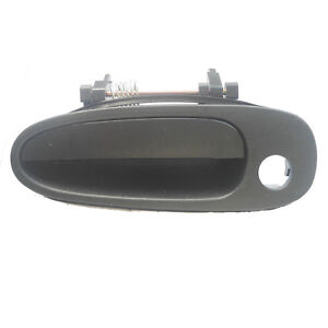 Outside Out Front Left Black Door handle Fit 93-97 Toyota Corolla RAV4 Geo Prizm