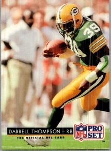 1992 Pro Set FACT Mobil #177 Darrell Thompson - Picture 1 of 2