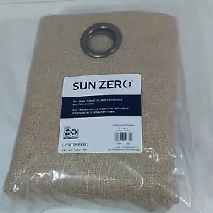"Panel de Cortina Ojal Sun Zero Channing Gold Blackout 84"L ¡Envío Gratuito!(A17) - Imagen 1 de 3