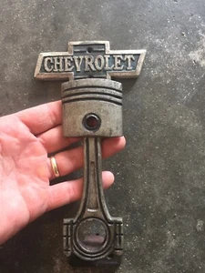 Chevrolet Chevy Cast Iron Door Handle 9INCH Patina Collector Auto Car Truck GIFT - Picture 1 of 7