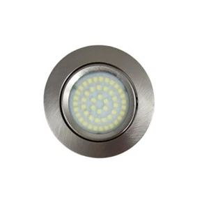 Downlight direccional empotrado 3W regulable 3000k foco LED lente inclinable 12V - Imagen 1 de 8