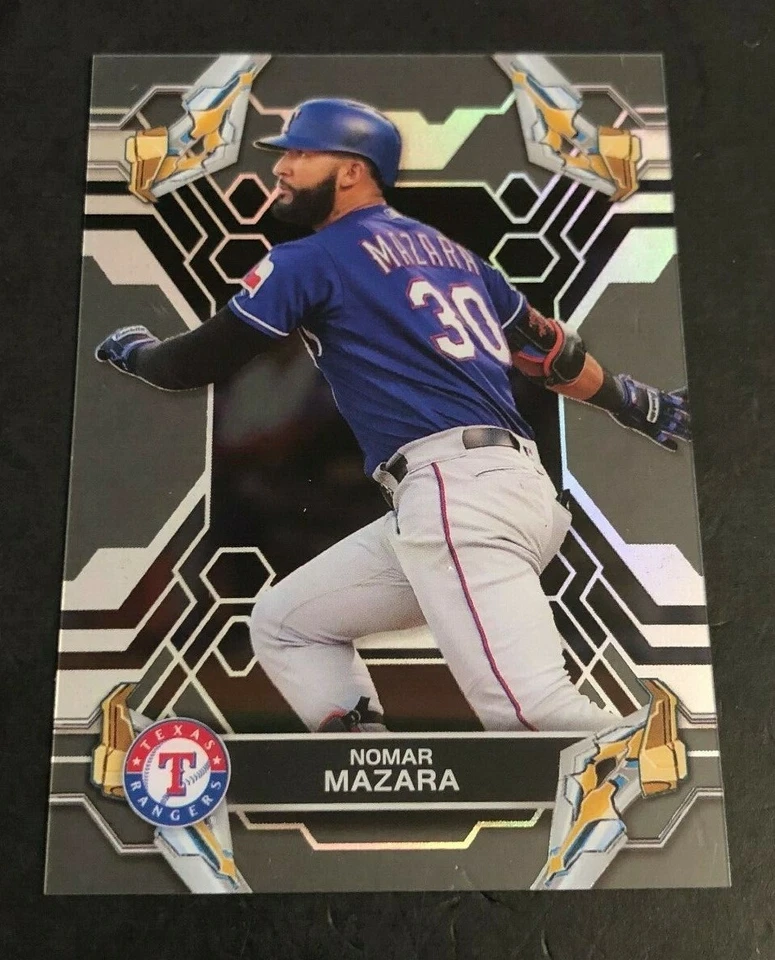 2019 Topps Tek Baseball Clear Acetate Card - NOMAR MAZARA Rangers #57 - Image 1 of 1