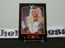 1991 Impel Mega Metal Card #140 Vixen Janet Gardner Edge of a Broken Heart Cryin